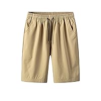 Summer Shorts Men's Clothing Casual Overalls Shorts Cotton Beach Shorts Quick-Drying Shorts