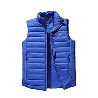Heated Vest for Men with 4 Heating Zones, 3 Heating Levels, Heated Jacket for Hunting Hiking Golf Fishing Skiing
