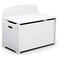 MySize Deluxe Toy Box - Greenguard Gold Certified, Bianca White