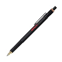 800 Retractable Ballpoint Pen, Medium Point, Black
