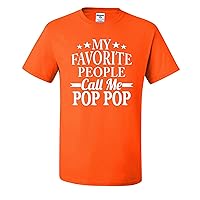 My Favorite People are Calling Me Pop-Pop Funny Mens T-Shirts