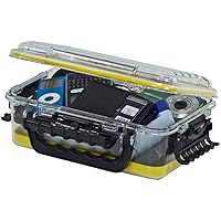 Plano Guide Series 3600 Field Box Waterproof Case, Medium, Waterproof Dry Box with Wrist Strap for Boat, Kayak, and Camping, Outdoor Gear Storage, 11