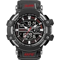 Timex UFC Combat Men's Analogue Digital Watch with Plastic Strap