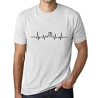 Men's Graphic T-Shirt Bitcoin Heartbeat BTC HODL Crypto Eco-Friendly Limited Edition Short Sleeve Tee-Shirt