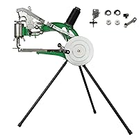 IRONWALLS Hand Cobbler Shoe Mending Machine with Bobbins, Bobbin Case, Needle Bar, Connecting Link, Rewinding Replacement Set, Manual Shoe Repair Leather Sewing Machines with Spare Part Accessories