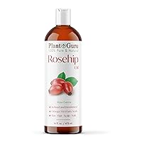 Rosehip Oil 16 oz. Refined and Deodorized 100% Pure Natural - Skin, Body And Face. Great for Hair Growth & More!