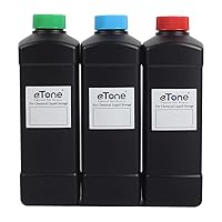 eTone 3x 1000ml Darkroom Chemical Storage Bottles Film Photo Developing Processing 1L