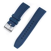 Quick Release Rubber Watch Strap Band FKM 20mm 22mm 24mm