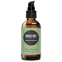 Kukui Nut Carrier Oil (Best for Mixing with Essential Oils), 4 oz
