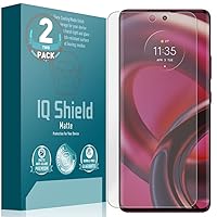 IQShield Matte Screen Protector Compatible with Motorola Edge 30 Fusion (2-Pack) Anti-Glare Anti-Bubble TPU Film