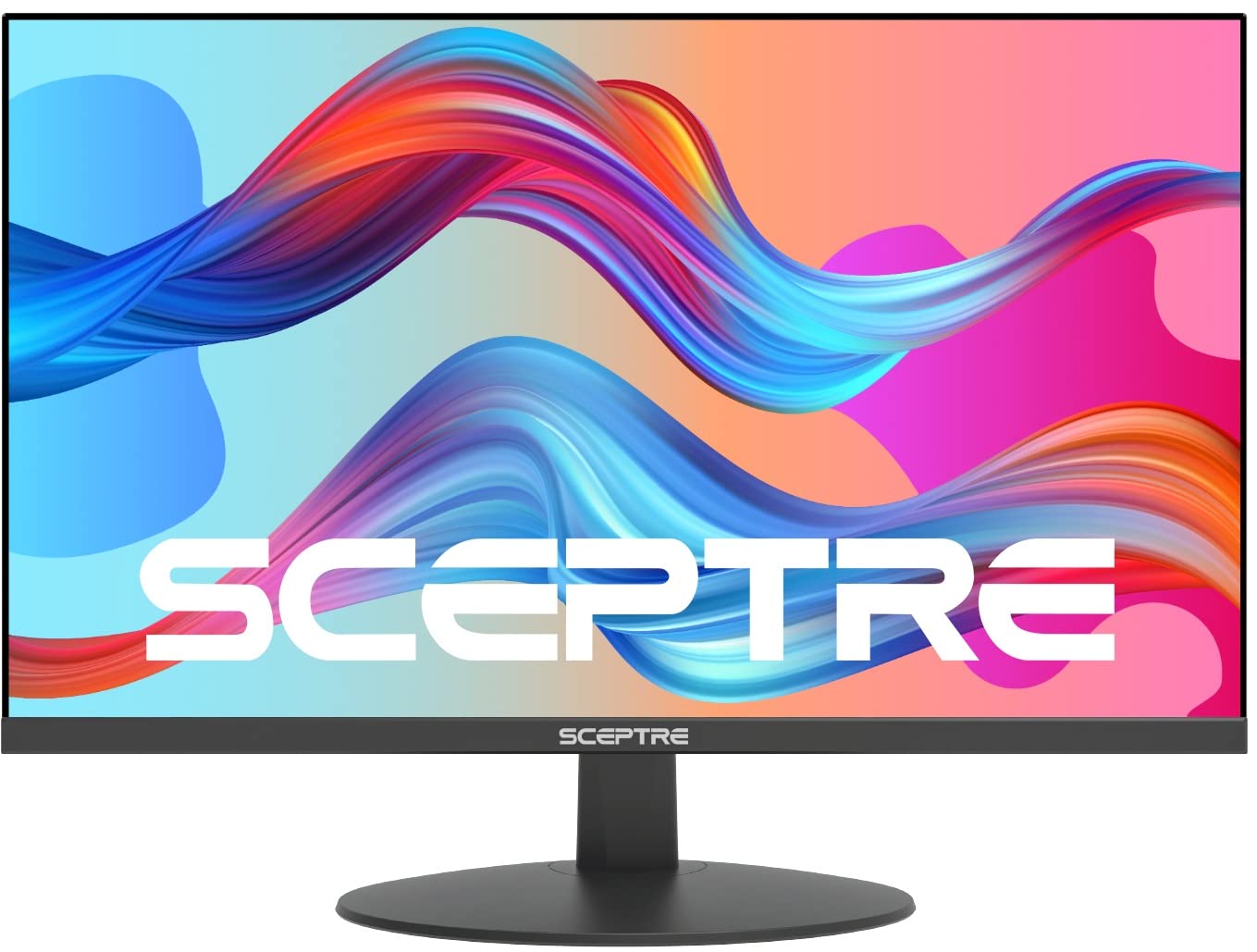 Sceptre IPS 27-Inch Business Computer Monitor 1080p 75Hz with HDMI VGA Build-in Speakers, Machine Black 2020 (E275W-FPT), 27