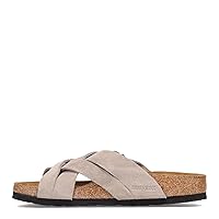 Birkenstock Women's, Lugano Sandal - Narrow Width Stone