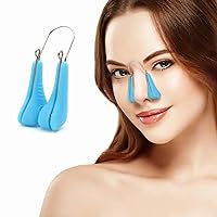 Nose Shaper Lifter Clip, Silicone Beauty Up Lifting Soft Safety Pain-Free Silicone Nose Corrector, Bridge Straightener Shrinker for Wide Noses Men Girls