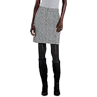 NIC+ZOE Etched Tweed Slim Skirt