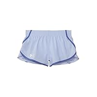 Under Armour Girls Fly by 3'' Shorts, (539) Celeste/Starlight/Reflective, Large