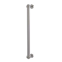 Allied Brass 402AD-RP 18 Inch Refrigerator Dotted Accents Appliance Pull, Satin Nickel