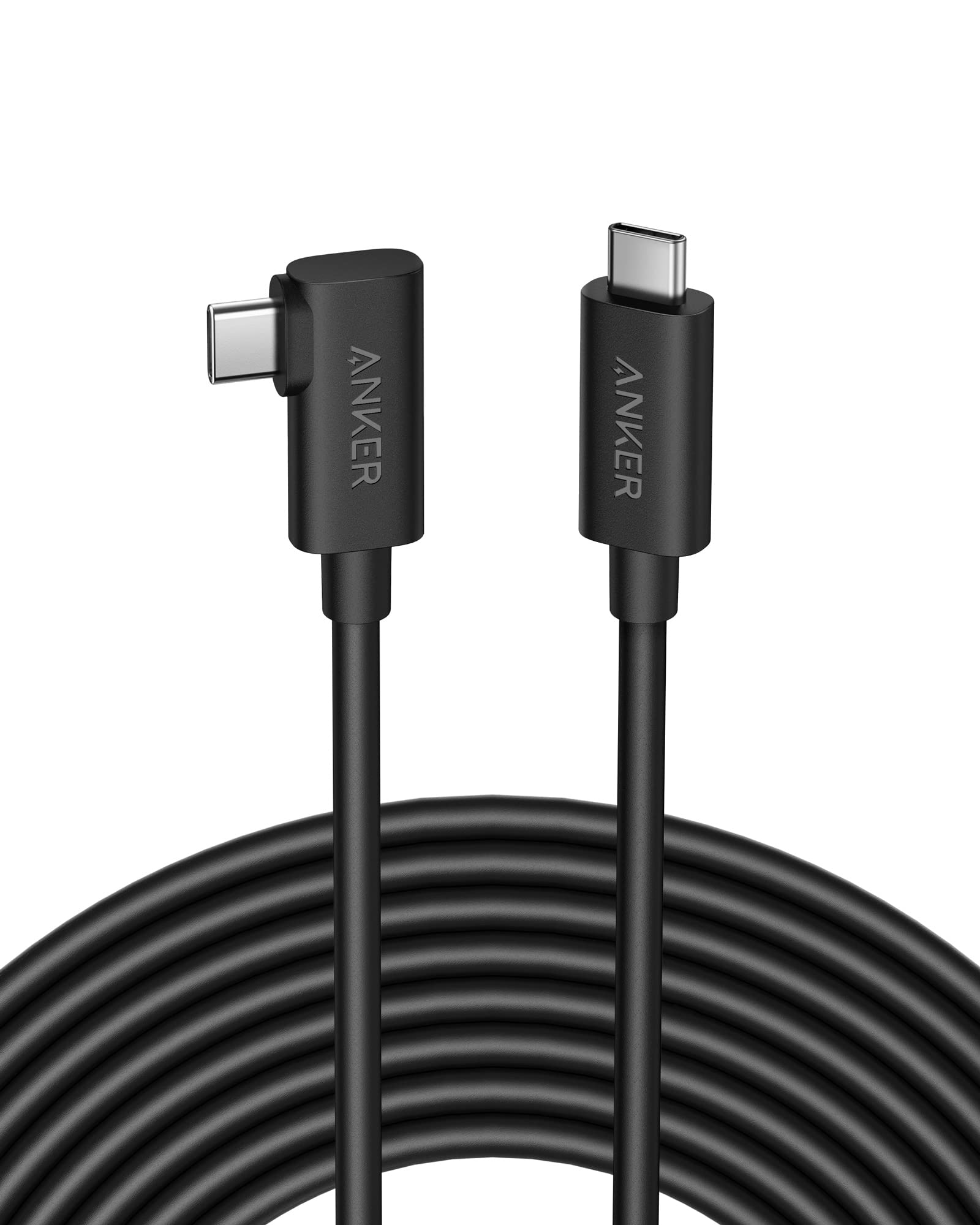 Anker 712 USB-C to USB-C Cable (16 ft Fiber Optic), 10 Gbps High-Speed Data Transfer USB-C Charging Cord Compatible for Oculus Quest 2 VR Headset and USB-C Port Gaming PC