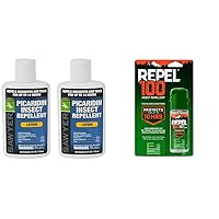 SP5642 20% Picaridin Insect Repellent, Lotion, 4-Ounce, Twin Pack,White & Repel 100 Insect Repellent, Repels Mosquitos, Ticks and Gnats, for Severe Conditions