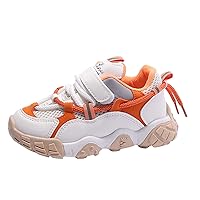 Shoes Slip Sole Boys Non Thick Lightweight and Children All Fashion Mesh Breathable and Seasons Run Sports