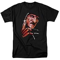 Nightmare On Elm Street Freddys Face Adult T-Shirt Black 4X Large
