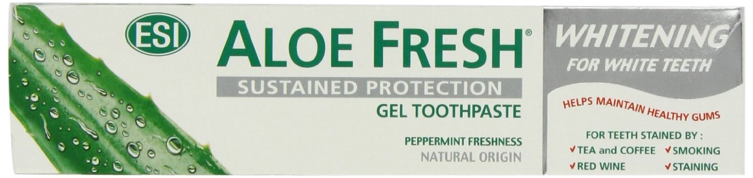 (10 Pack) - ESI - Aloe Fresh Whitening Toothpast | 100ml | 10 Pack Bundle