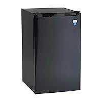 Avanti AVARM4416B Refrigerators, Glass Shelves, Door Freezer Compartment, Defrost, Energy Star, 4.4 cubic feet,Black, 33