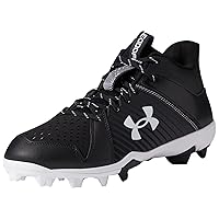 Under Armour Men's Leadoff Mid Rubber Molded Baseball Cleat Shoe