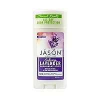 JASON Calming Lavender Deodorant Stick, 2.5 Ounce Sticks (Pack of 3)