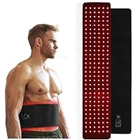 SQUATZ Red Light Therapy for Body - Infrared Light Therapy Wrap for at Home Muscle Recovery, Joint, and Pain Relief - 540 LED Chips in 180 Diodes, 300% More Effective