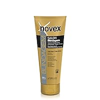 NOVEX Blindagem Thermal Protector Leave In - Heat Protectant - Smoothes the Hair by Controlling Excessive Frizz- Reconstructs the Hair Fiber - Long Lasting Effect – (200g/7.0oz)