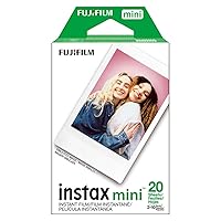 Fujifilm INSTAX Mini Instant Film 2 Pack = 20 Sheets (White) for Fujifilm Mini 8 & Mini 9 Cameras, Model:4332059078 Fujifilm INSTAX Mini Instant Film 2 Pack = 20 Sheets (White) for Fujifilm Mini 8 & Mini 9 Cameras, Model:4332059078