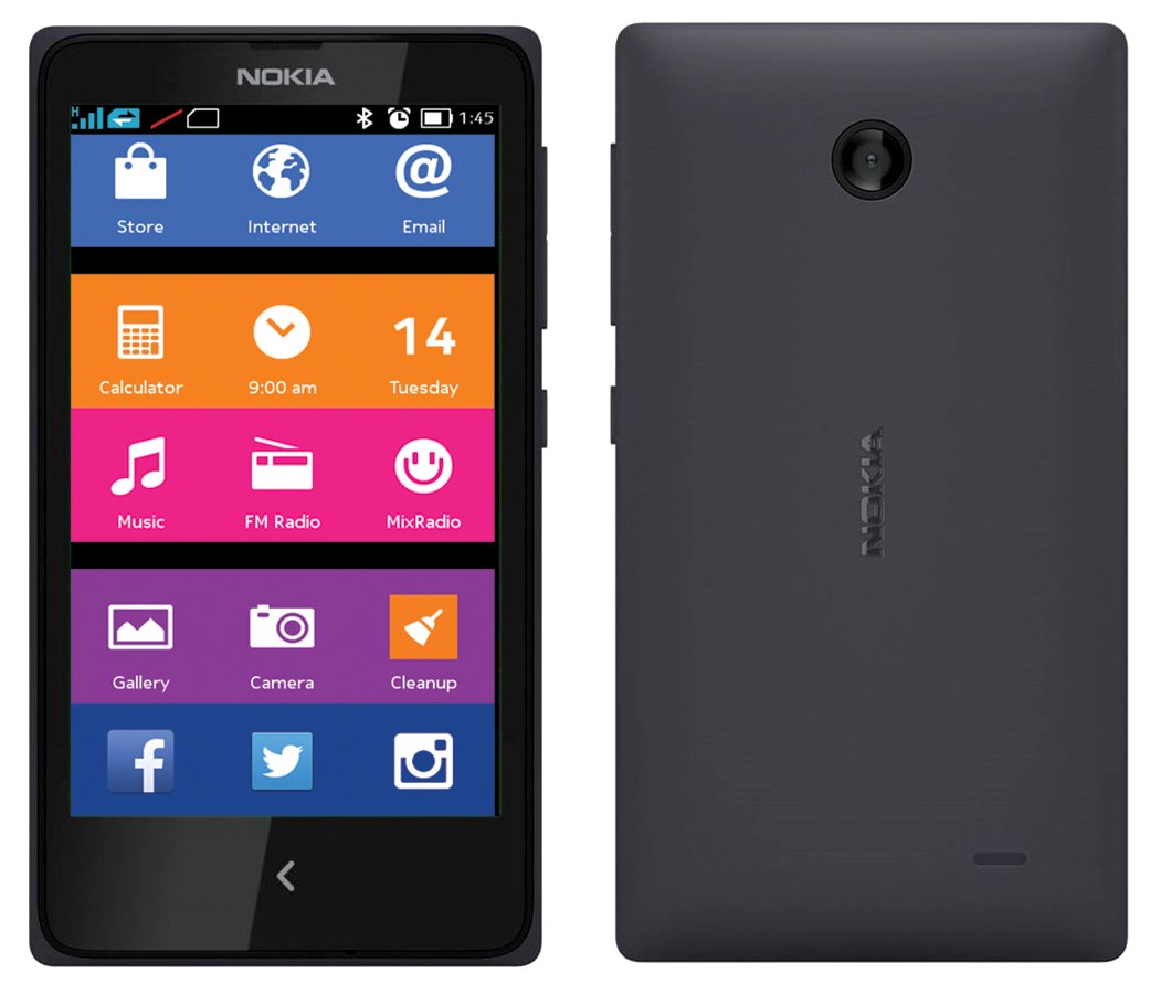 Nokia X RM980 Black Dual SIM - Factory Unlocked - International Version No Warranty