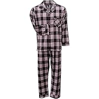 Big and Tall Flannel Pajamas Assorted Colors by Foxfire