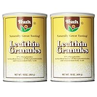 Natural Foods Lecithin Granules, 16 Ounce (Pack of 2)