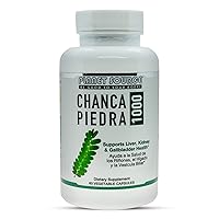 South American Chanca Piedra 1000 Stone Breaker - Phyllanthus Niruri - Kidney Cleanse, Liver Cleanse, and Gallbladder Cleanse - Urinary Tract Health - 60 Count Vegetable Capsules
