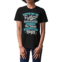 Fight Like a Girl Supporting Admiring Honoring Unisex T-Shirt (Assorted Colors)