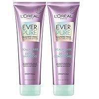 EverPure Scalp Care + Detox Sulfate Free Shampoo & Conditioner, 8.5 Ounce (Set of 2)