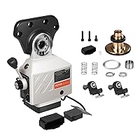Vevor Power Feed X-Axis 150Lbs Torque,Power Feed Milling Machine 0-200PRM, Power Table Feed Mill 110V,for Bridgeport and Similar Knee Type Milling Machines - Amazon.com