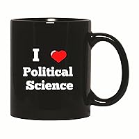 Political Science Gift for Social Science Lovers 11oz 15oz Black Coffee Mug