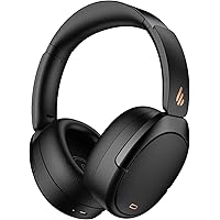 Edifier WH950NB Active Noise Cancelling Headphones, Bluetooth 5.3 Wireless LDAC Hi-Res Audio, 55 Hours Playtime, Google Fast Pairing for Android, Dual Device Connection, App Control, Black