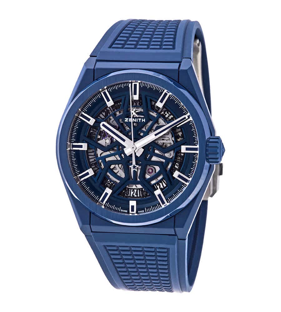 Zenith DEFY Classic Automatic Blue Skeleton Dial Men's Watch 49.9003.670/51.R793