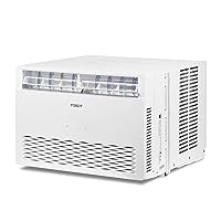 TOSOT 10,000 BTU Window Air Conditioner - Energy Star, Modern Design, and Temperature-Sensing Remote - Window AC for Bedroom, Living Room, and attics up to 450 sq. ft. , White