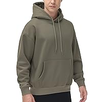 THE GYM PEOPLE Men's Fleece Pullover Hoodie Loose Fit Ultra Soft Hooded Sweatshirt With Pockets