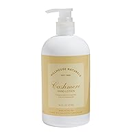 Hillhouse Naturals Hand Lotion, Dry Hands, Non-Greasy Moisturizer Made with Essential Oils - 16 Oz (Cashmere)