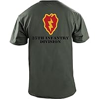Army 25th Infantry Division Full Color Veteran T-Shirt