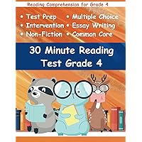30 Minute Reading Test Grade 4: Reading Comprehension for 4th Grade