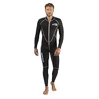 Cressi Men's Full Front Zip Wetsuit for Swimming, Snorkeling, Scuba Diving - Lido Long: Designed in Italy