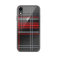 Transparent Plaid Clear iPhone Case iPhone Cover Protector Protects Phone Wireless Compatible Phone Case iPhone 6, 7, 8, X, iPhone 11