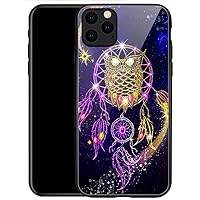 ZHEGAILIAN Case Compatible with iPhone 11 Case,Purple Owl Dream Catcher Case for iPhone 11 Women Girls,Anti-Slip Shockproof Dropproof Case for iPhone 11 6.1 in