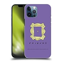 Officially Licensed Friends TV Show Peephole Frame Iconic Hard Back Case Compatible with Apple iPhone 12 Pro Max